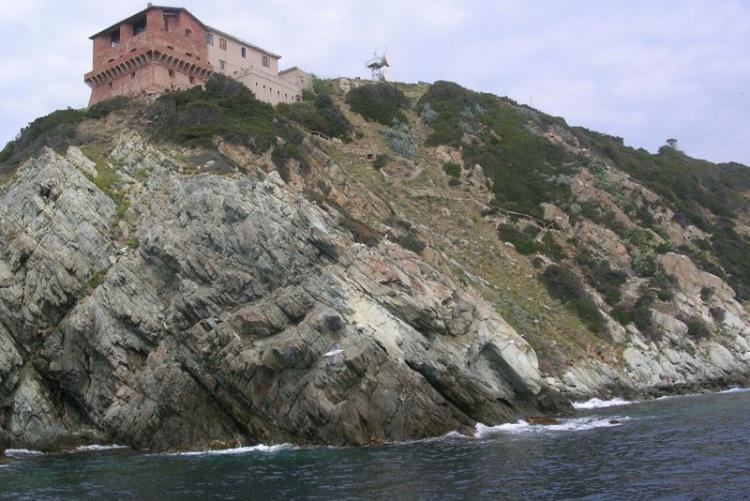 una visuale dell'isola di Gorgona