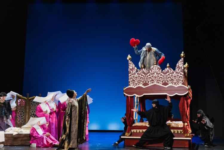 nella foto di Darja Stravs Tisu, l'Italiana in Algeri al Teatro Opera di Ljubljana