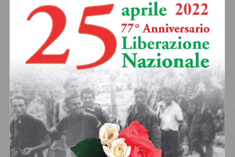 Particolare del manifesto per il 25 aprile