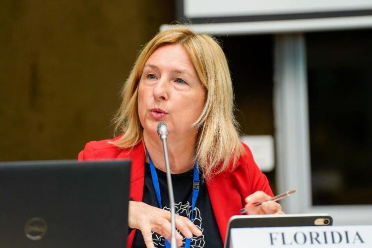 La senatrice Aurora Floridia