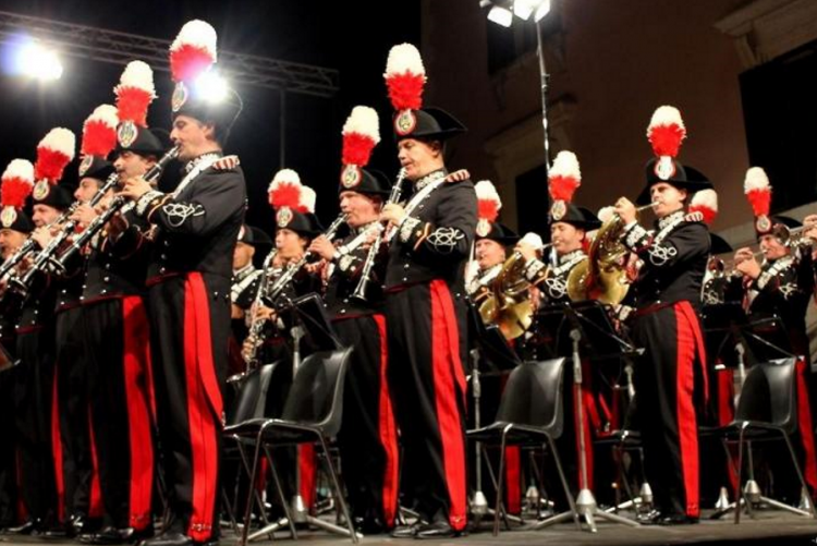 immagine della banda dei carabinieri