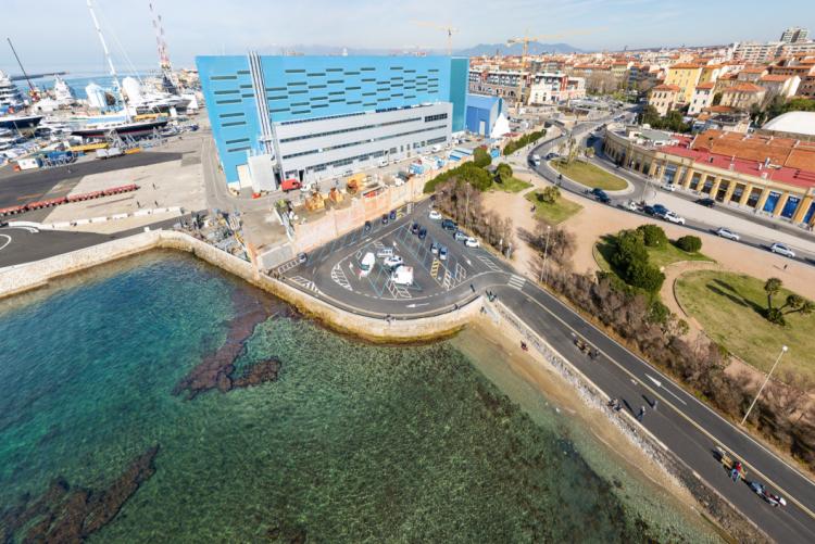 Foto aerea della zona della Bellana