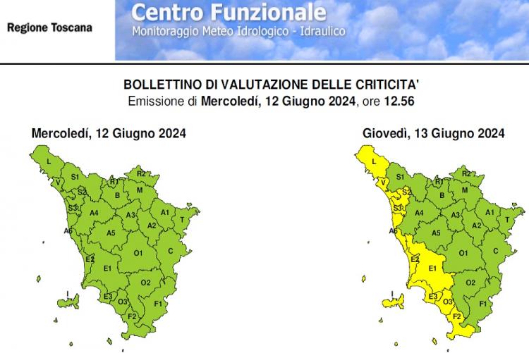 Il bollettino del 12 giugno