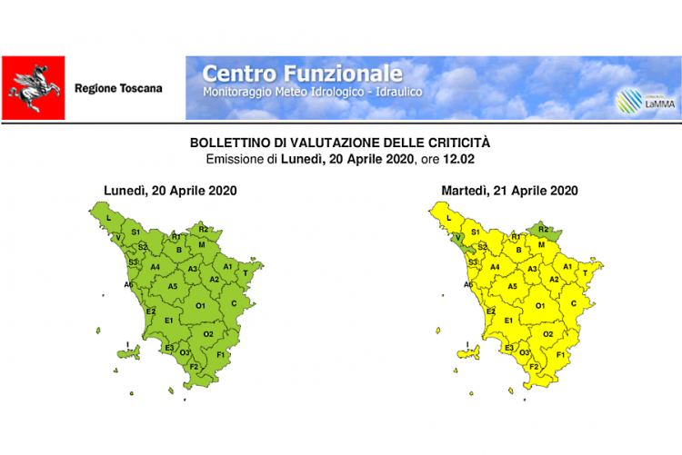 immagine del bollettino