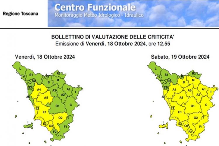 Il bollettino del 18 ottobre