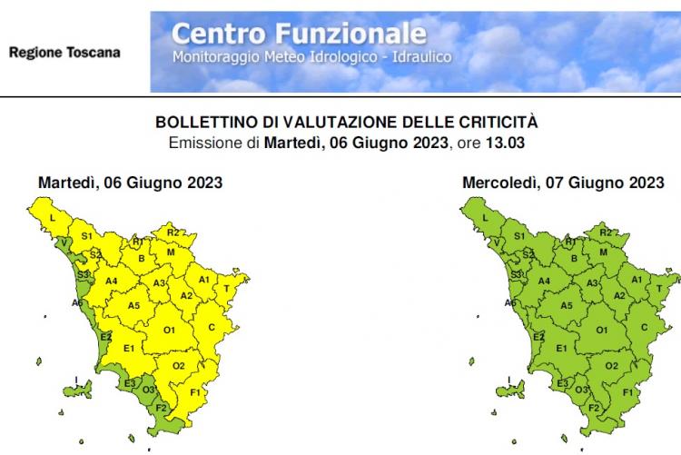 Il bollettino del 6 giugno