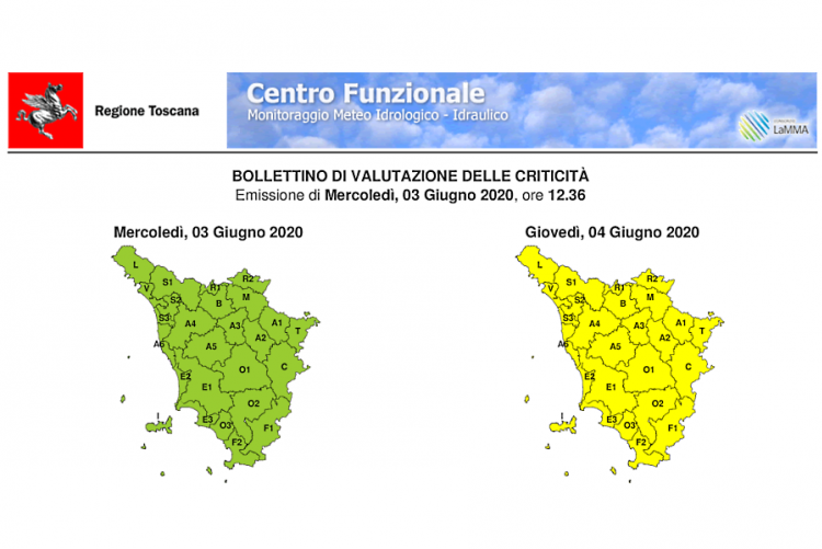 immagine grafica bollettino meteo 