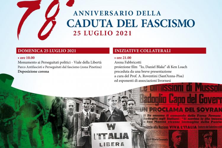 La locandina per le iniziative di domenica 25 luglio