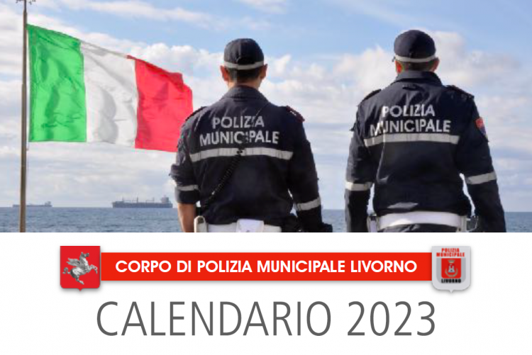 nella foto, la copertina del calendario