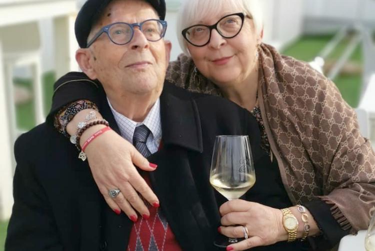 Foto di Narciso Fani con la figlia Vania