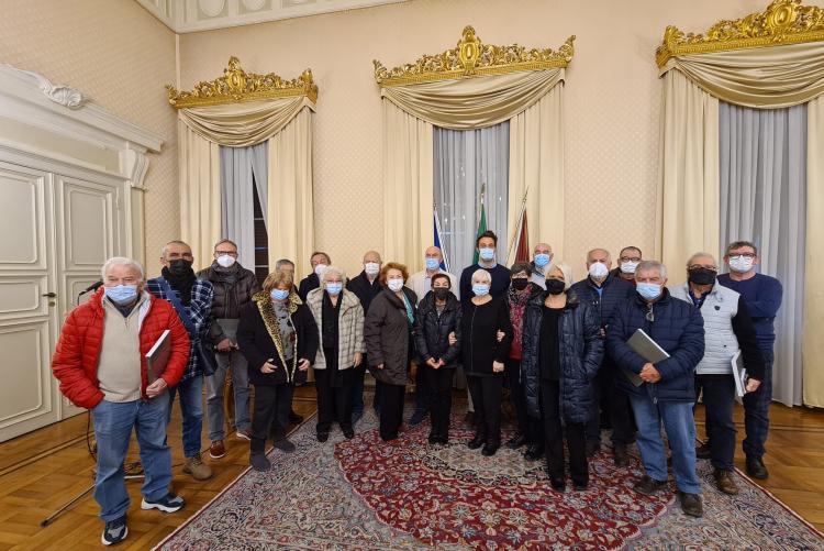 un momento della cerimonia