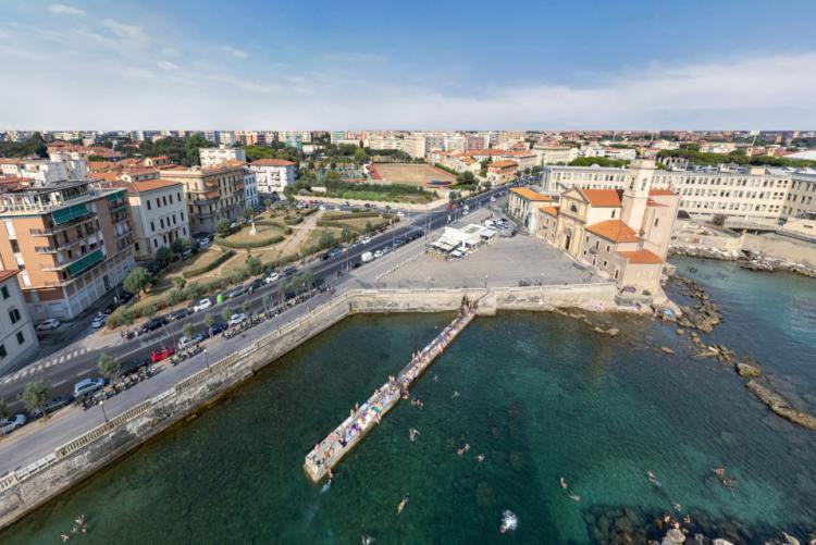 Foto aerea della zona S. Jacopo
