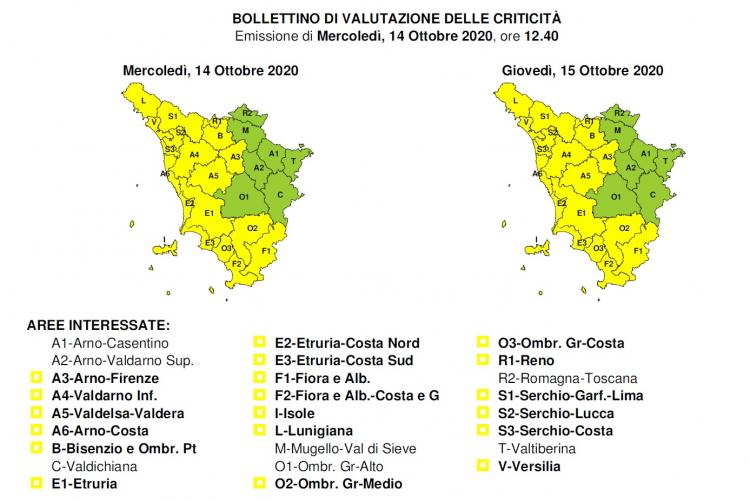 Bollettino del 14 ottobre 2020