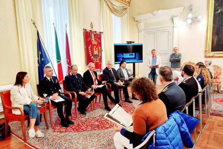 Foto della conferenza stampa