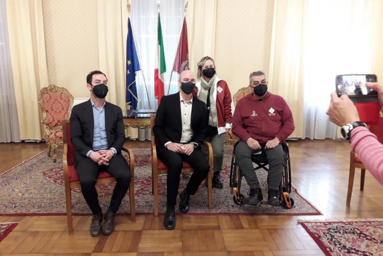 Foto della conferenza stampa di presentazione delle iniziative