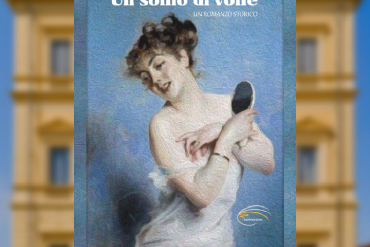 nella foto, la copertina del libro "Un soffio di voile"