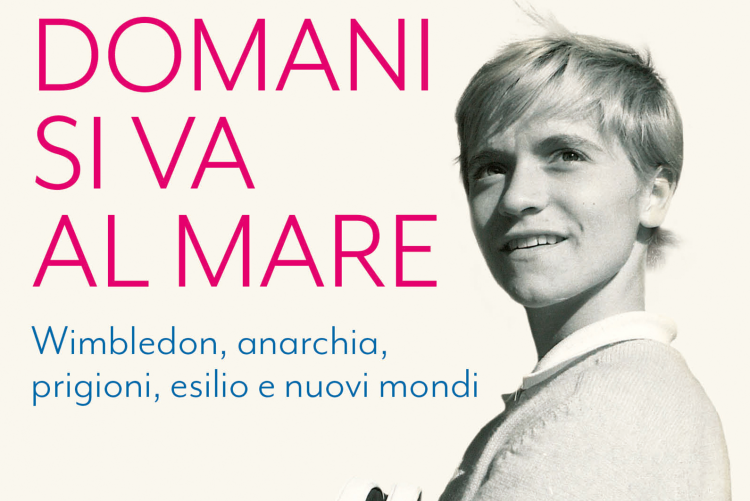 particolare della copertina del libro "Domani si va al mare"