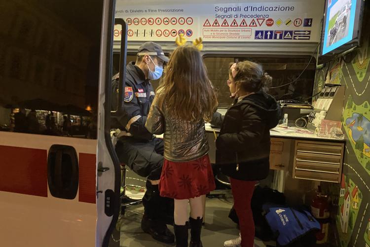 nella foto un momento dell'attività educativa 