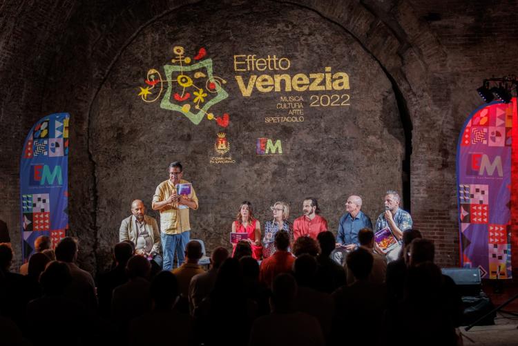 nella foto, la conferenza stampa di presentazione della kermesse