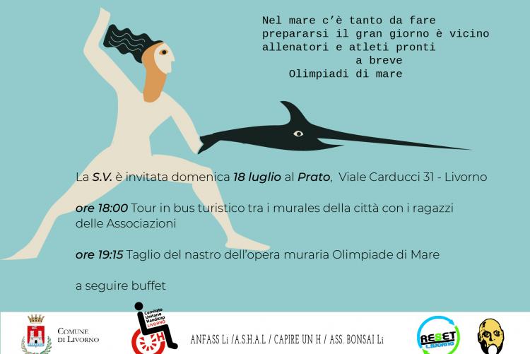 biglietto di invito all'evento