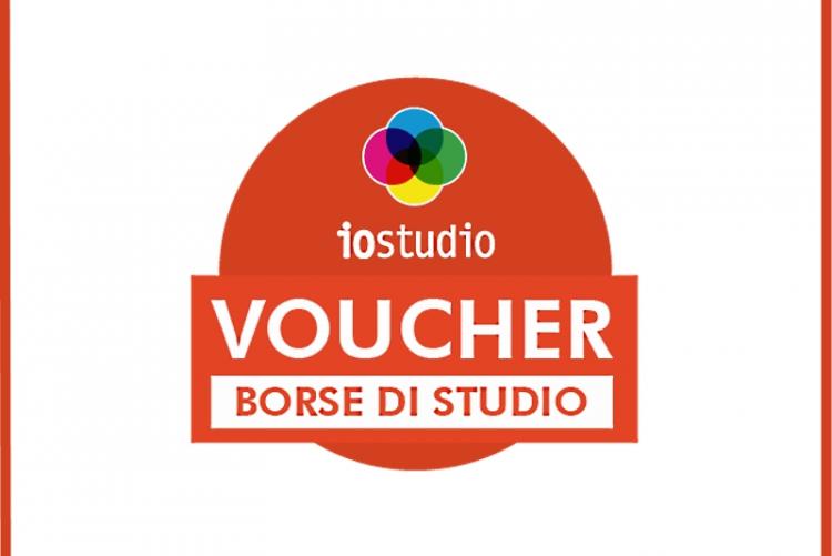 Logo della campagna "Io Studio - Voucher"