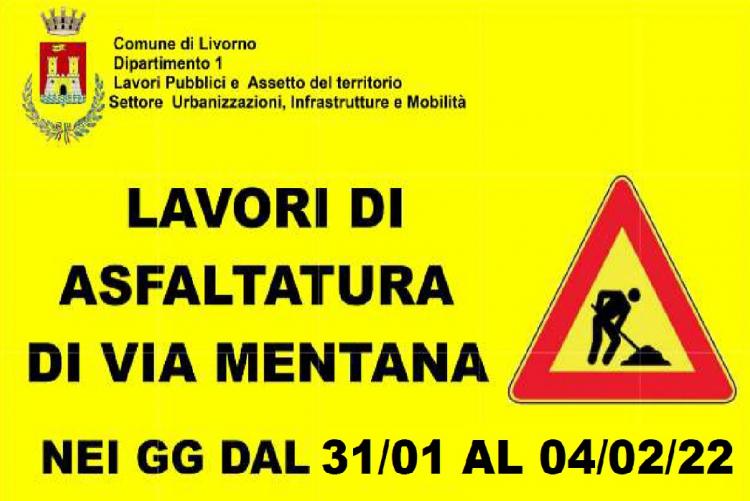 Immagine tratta dal volantino fatto affiggere in via Mentana