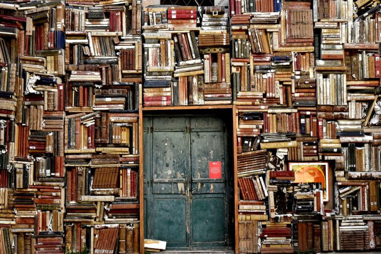Foto di libri di Nino Carè da Pixabay