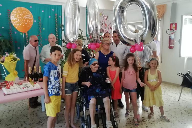 Foto compleanno nonna Pierina Bartoletti