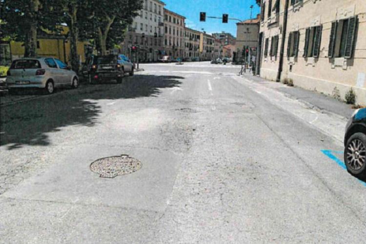 Foto del tratto viale Don Bosco e viale Alfieri