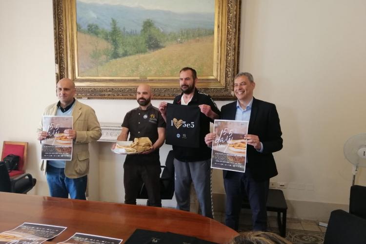 nella foto, la presentazione dell'evento