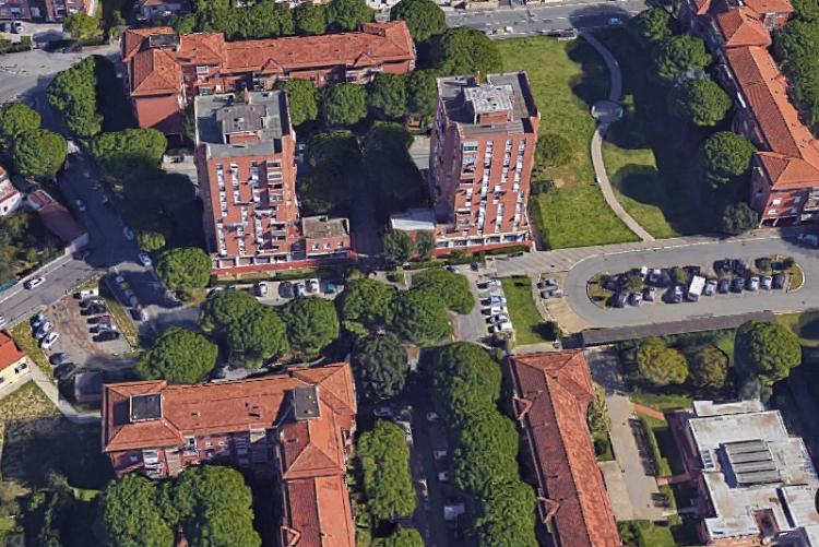 Un'immagine del quartiere Salviano vista dall'alto