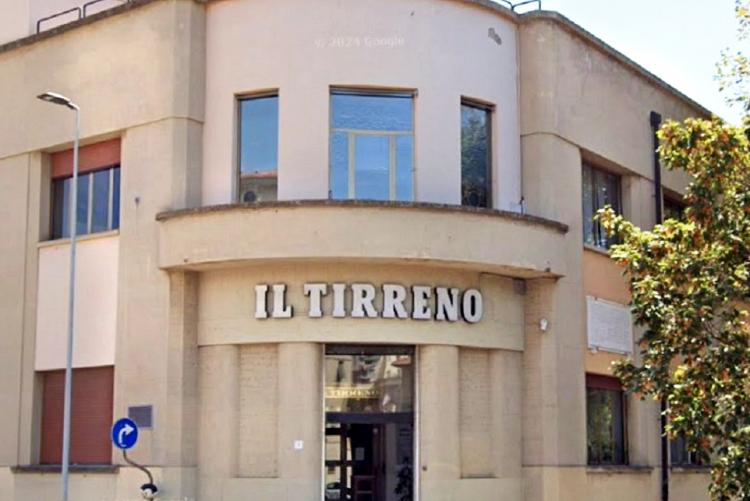 Foto della sede del Tirreno