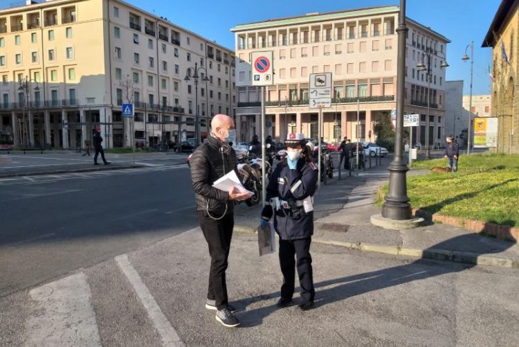 sindaco salvetti maritan mascherina coronavirus