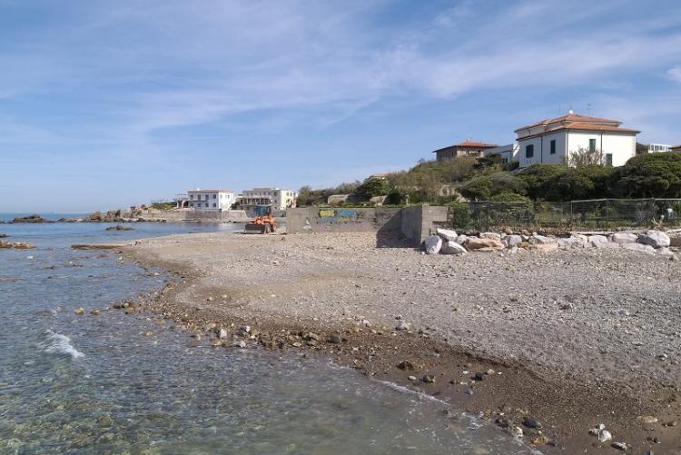 Foto della spiaggia del Sale