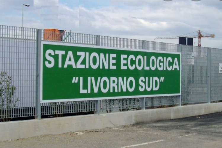 immagine dell'insegna della stazione ecologica