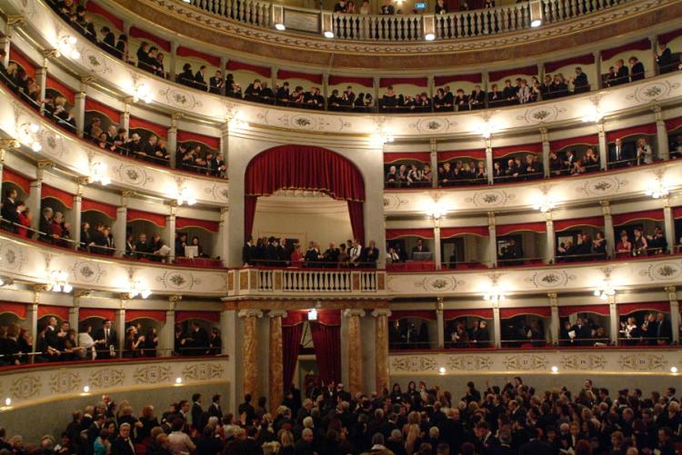 Immagine dell'inreno del Teatro Goldoni 