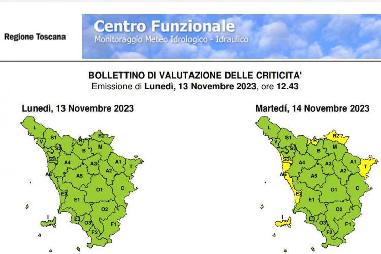 Il bollettino del 13 novembre