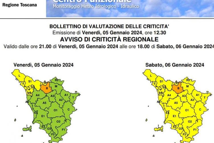 Il bollettino del 5 gennaio