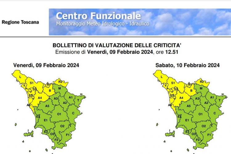 Il bollettino del 9 febbraio