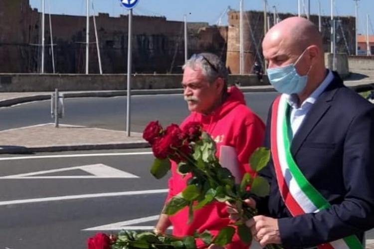 Il sindaco Salvetti e Loris Rispoli 