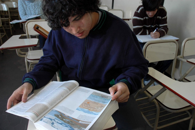 immagine di una classe d studenti