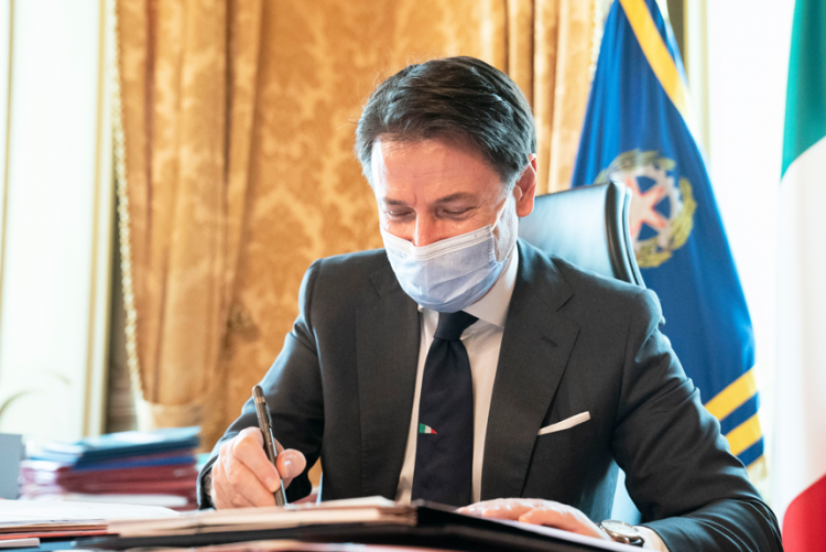 Giuseppe Conte presidente del Consiglio dei Ministri