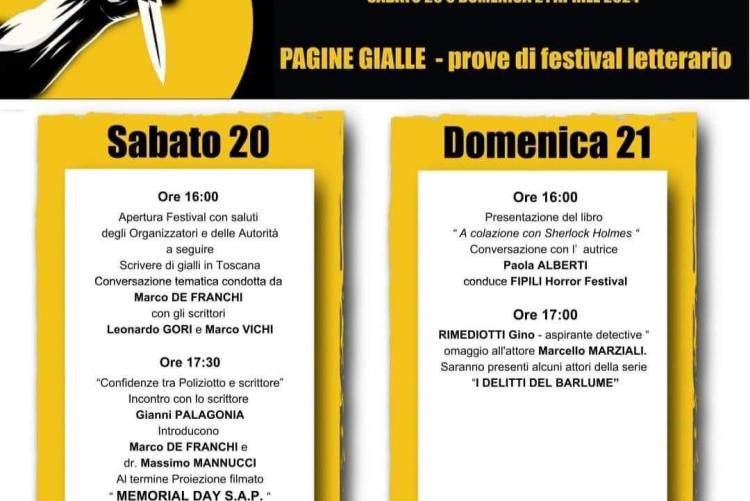 Locandina Pagine gialle festival