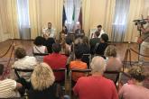 Foto della conferenza stampa di presentazione